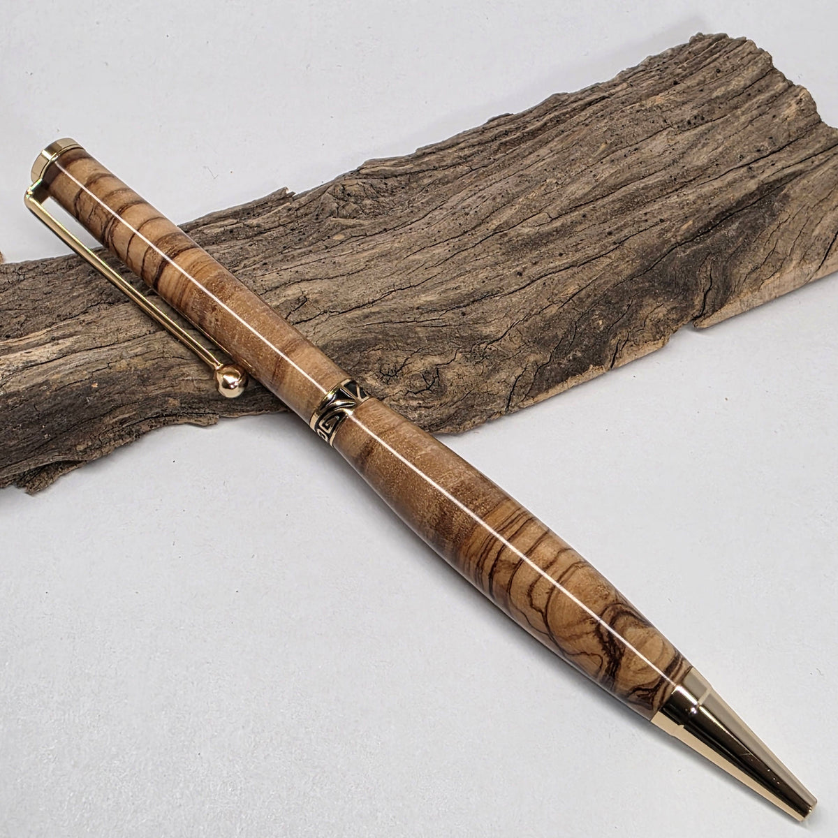 Stylo bille en Olivier de Provence – Grand Gel 1956 - N°1