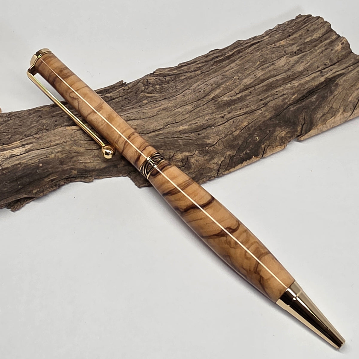 Stylo bille en Olivier de Provence – Grand Gel 1956 - N°5