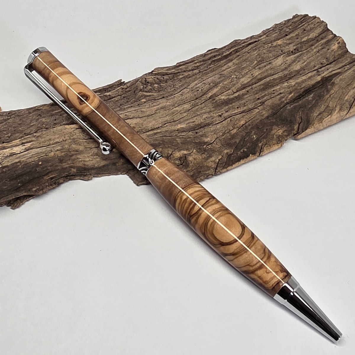 Stylo bille en Olivier de Provence – Grand Gel 1956 - N°7