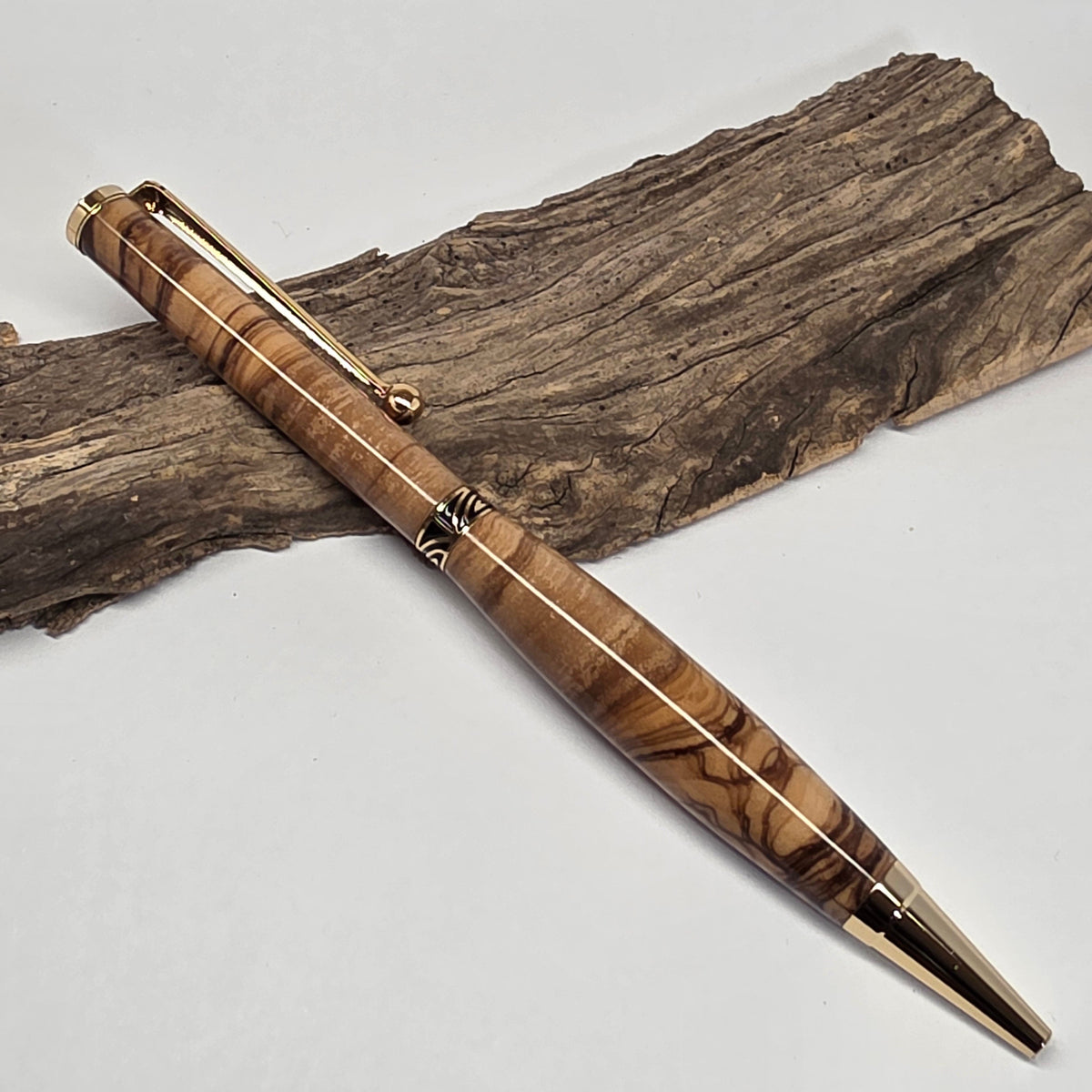 Stylo bille en Olivier de Provence – Grand Gel 1956 - N°1