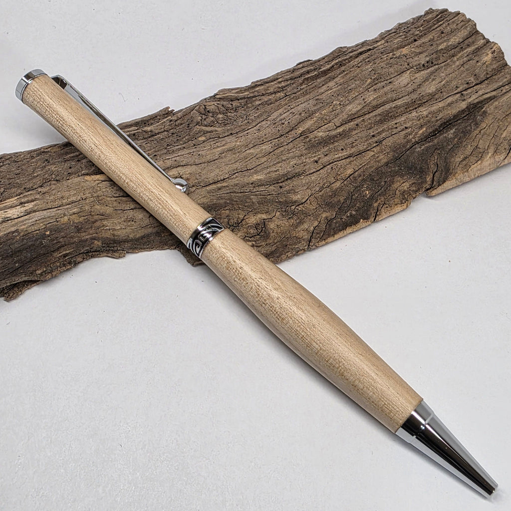 Stylo bille artisanal en bois de Bouleau