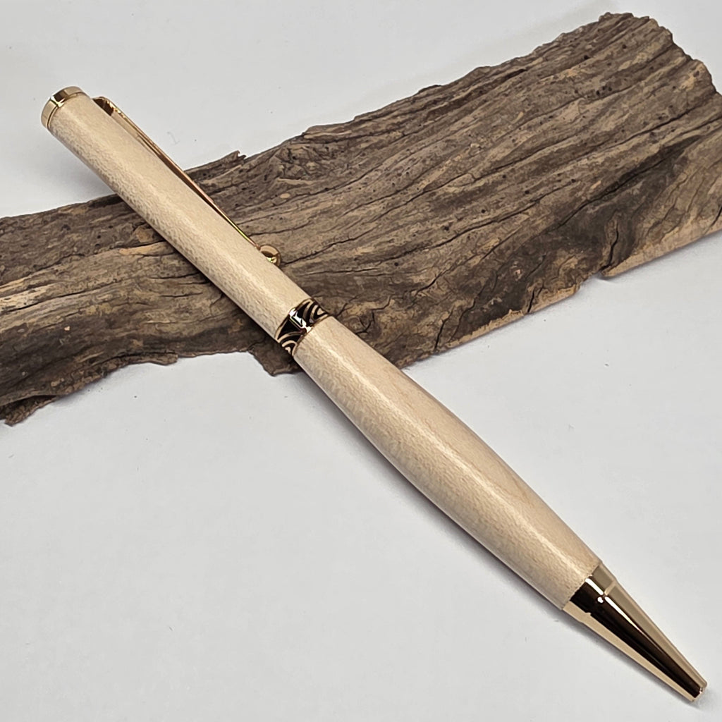 Stylo bille artisanal en bois d’Érable