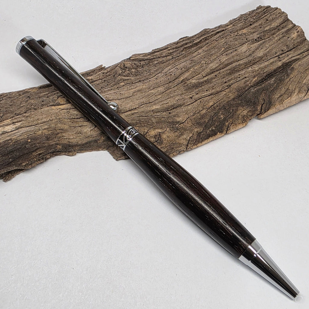 Stylo bille artisanal en bois de Wengé