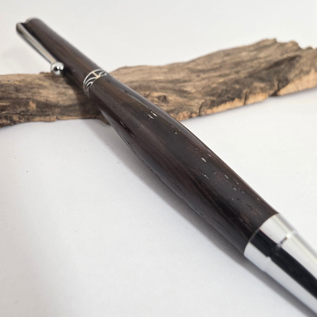 Stylo bille artisanal en bois de Wengé