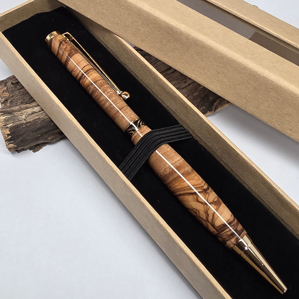 Stylo bille en Olivier de Provence – Grand Gel 1956 - N°1