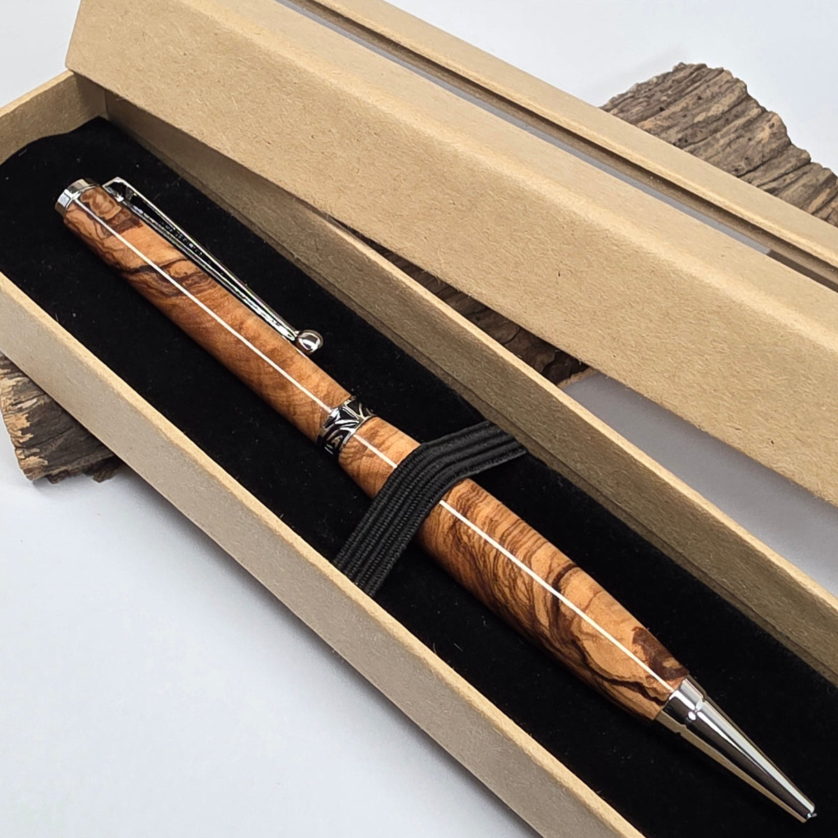 Stylo bille en Olivier de Provence – Grand Gel 1956 - N°12