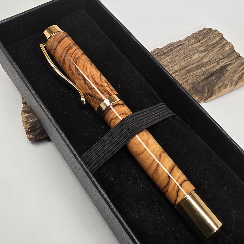 Stylo plume en Olivier de Provence – Grand Gel 1956 - N°1