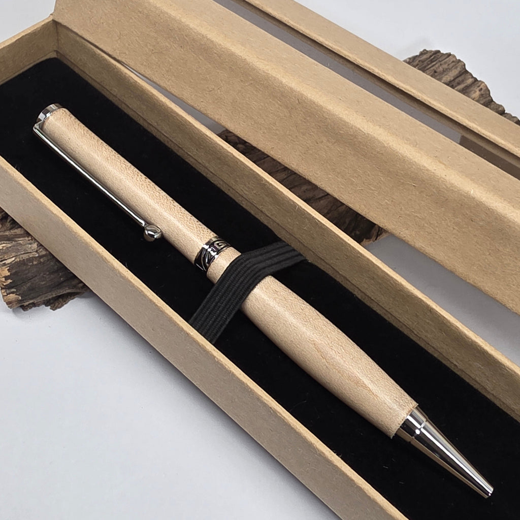 Stylo bille artisanal en bois d’Érable