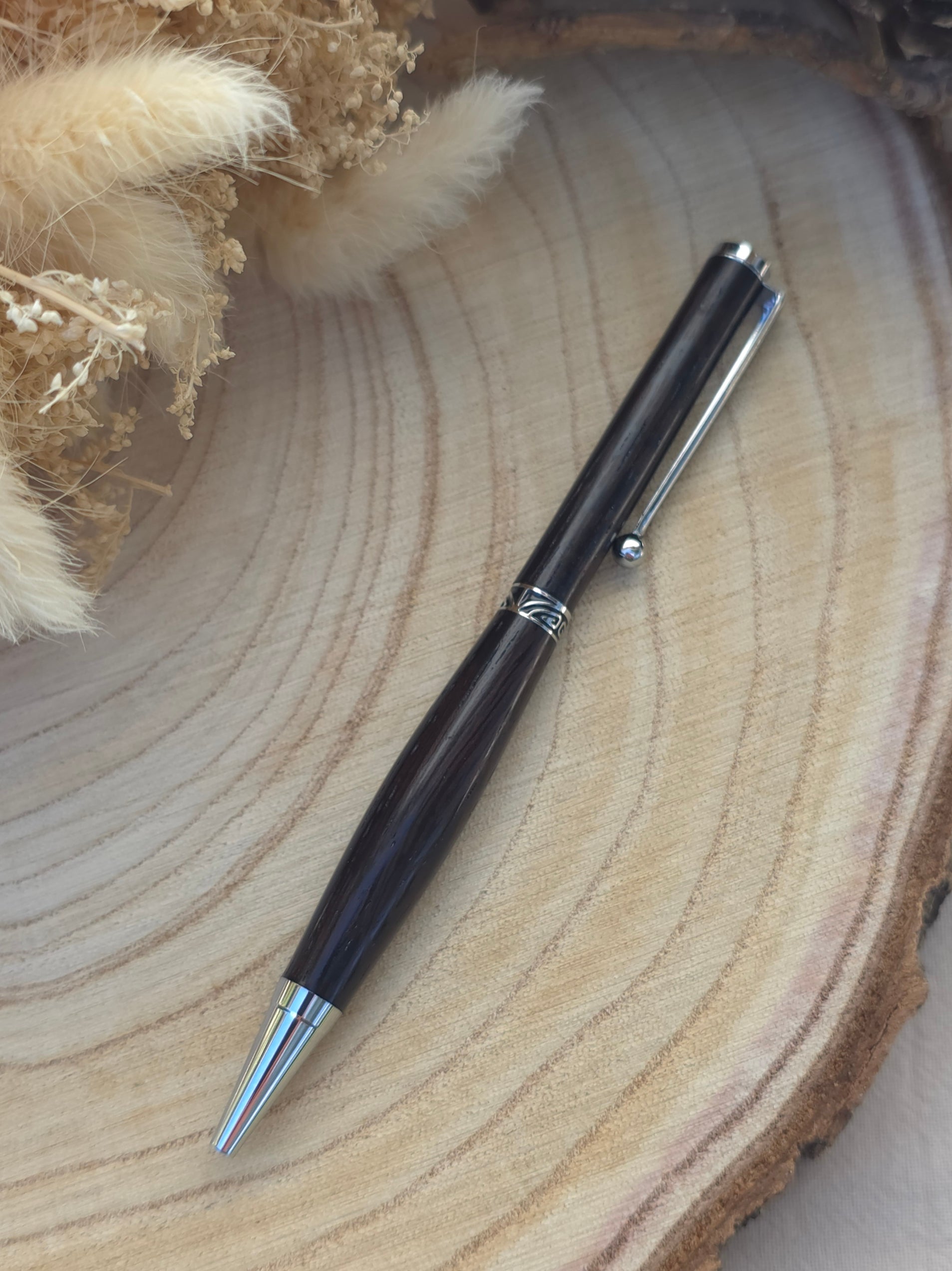 Stylo bille artisanal en bois de Wengé