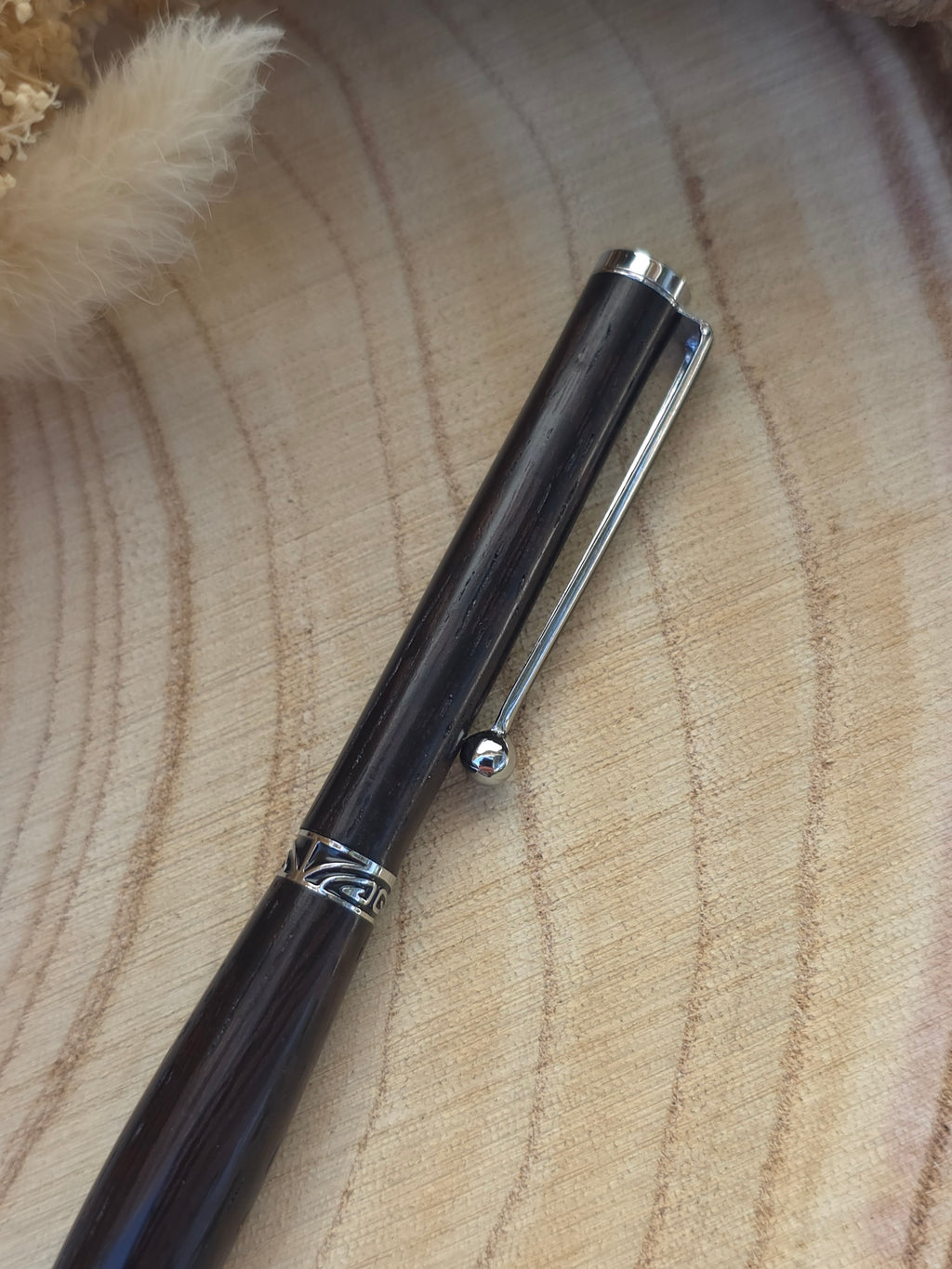 Stylo bille artisanal en bois de Wengé