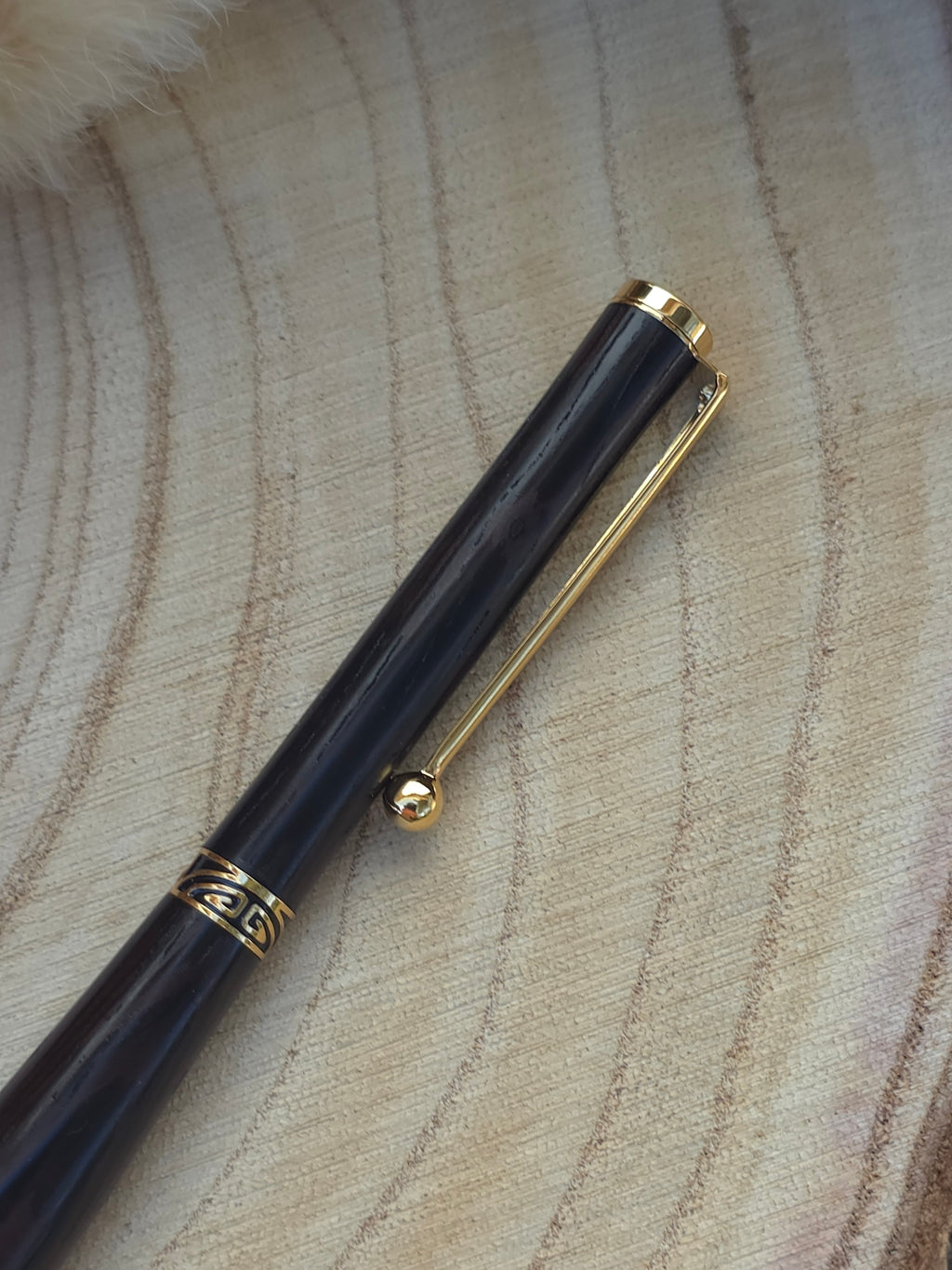 Stylo bille artisanal en bois de Wengé