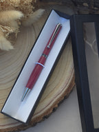 Stylo bille artisanal en bois d’Amarante