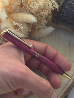 Stylo bille artisanal en bois d’Amarante