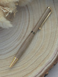 Stylo bille artisanal en bois de Noyer