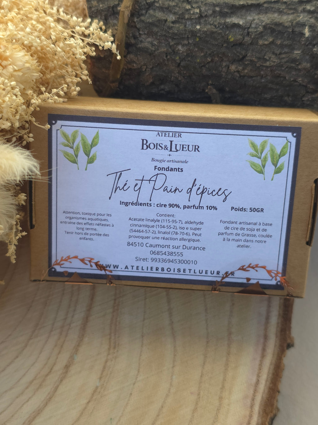 Fondants parfumés Thé pain d'épice – 50 g
