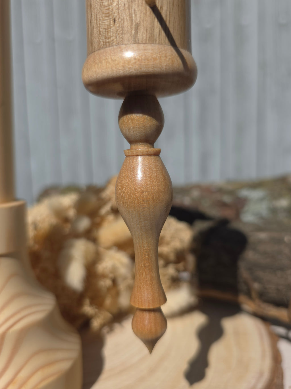 Nichoir décoratif suspendu en bois - Pièce unique