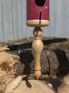 Nichoir décoratif suspendu en bois - Pièce unique