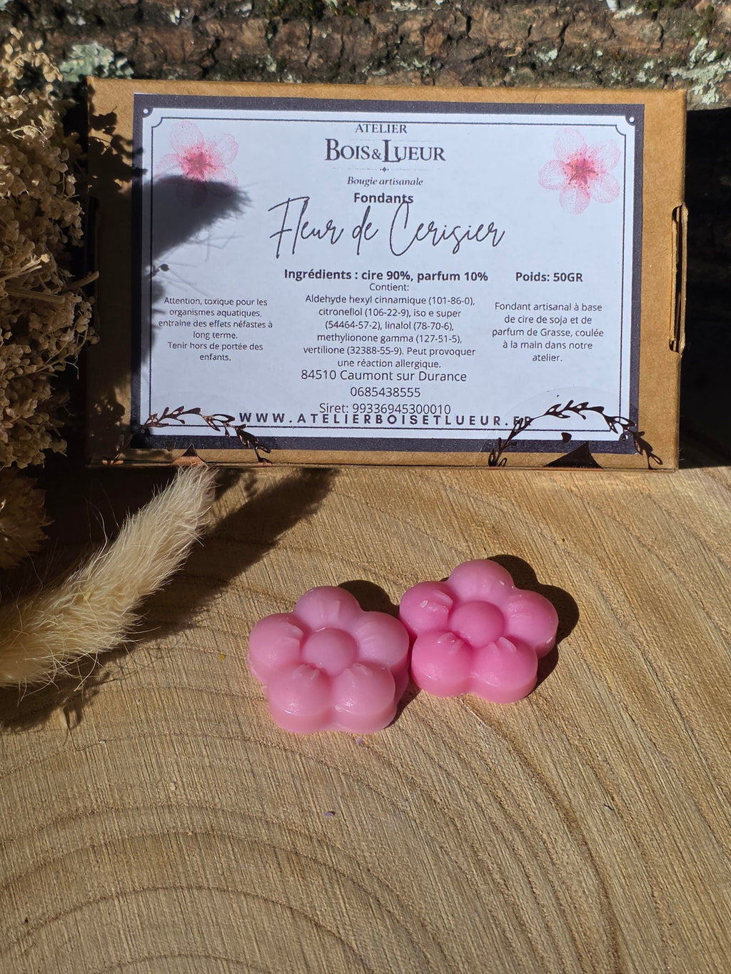 Fondants parfumés Fleur de cerisier – 50 g