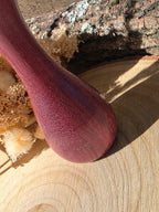 Soliflore en bois tourné