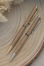 Coffret double stylo artisanal – modèle au choix