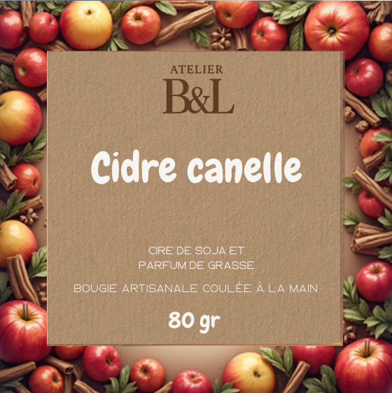Bougie Cidre cannelle