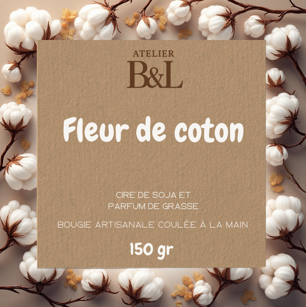 Bougie Fleur de coton