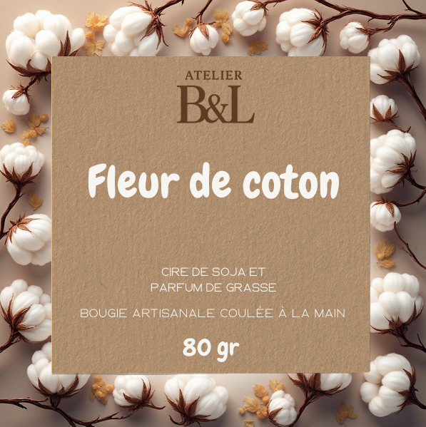 Bougie Fleur de coton