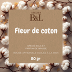Bougie Fleur de coton