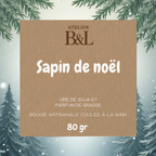 Bougie Sapin de Noël