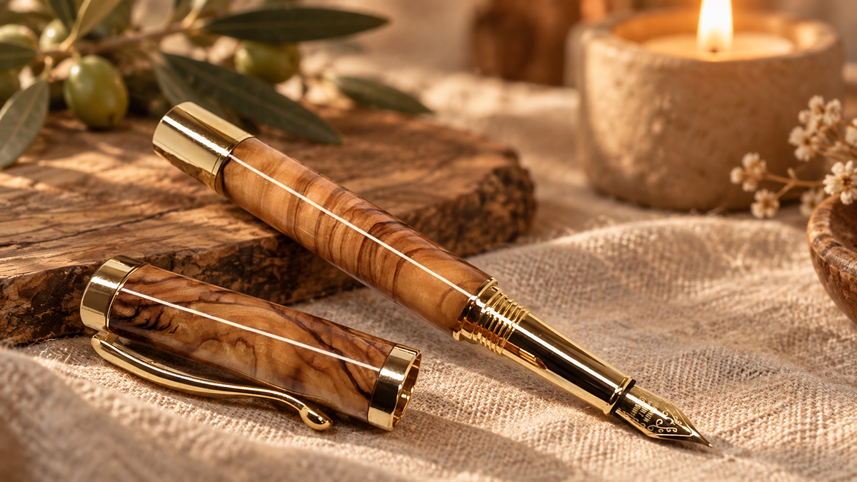 Stylo plume Olivier du grand gel de 1956