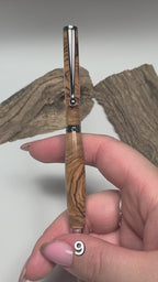 Stylo en olivier du Grand Gel de 1956 – Série limitée, finition miroir