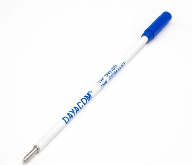 Recharge type Cross – Encre noire ou bleue | Pour stylo bille